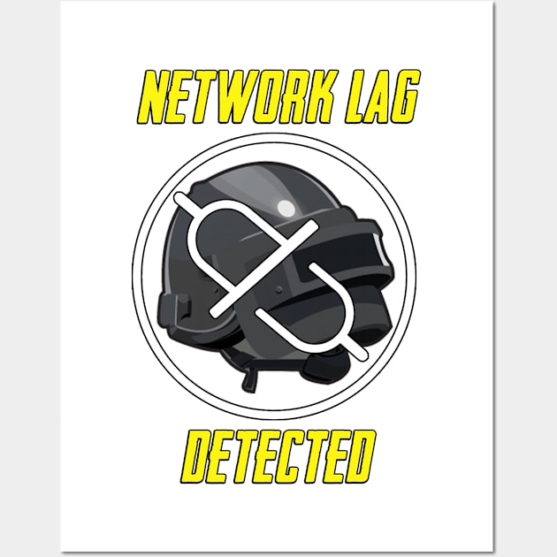 Network Lag Detected Wall Art by Ma045